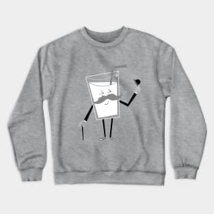 Milk Moustache Crewneck Sweatshirt